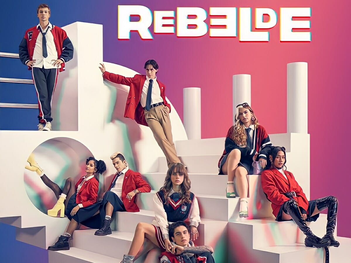 Atores da nova versão de Rebelde, agora pela Netflix (Divulgação: Netflix)