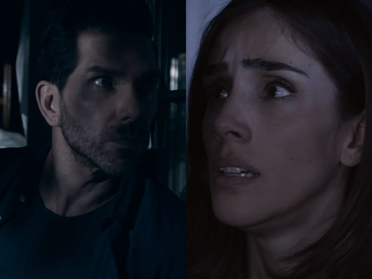Fernando (Arap Bethke) e Paulina (Sandra Echeverría) de A Usurpadora