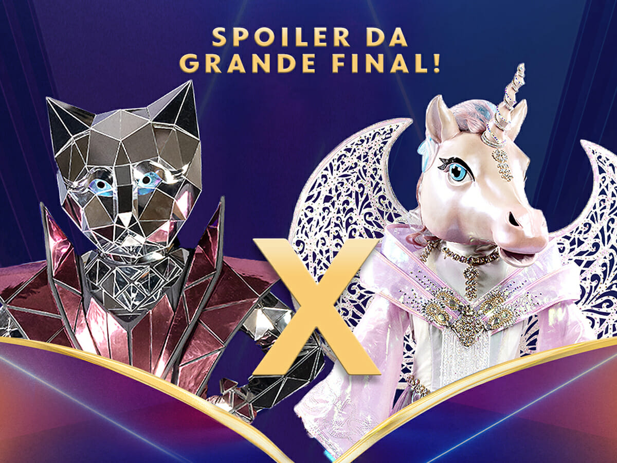 Gata Espelhada e Unicórnio do The Masked Singer Brasil