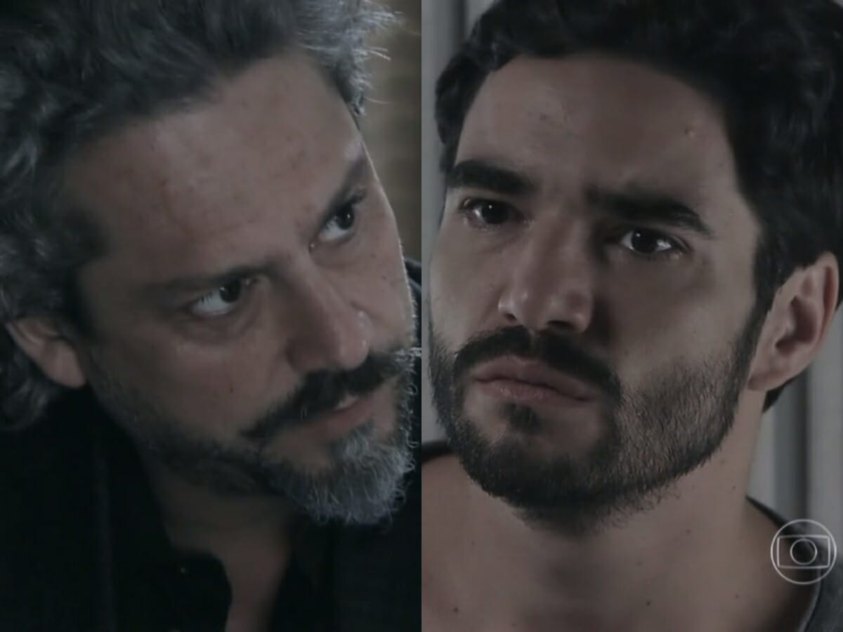 José Alfredo (Alexandre Nero) e José Pedro (Caio Blat) de Império