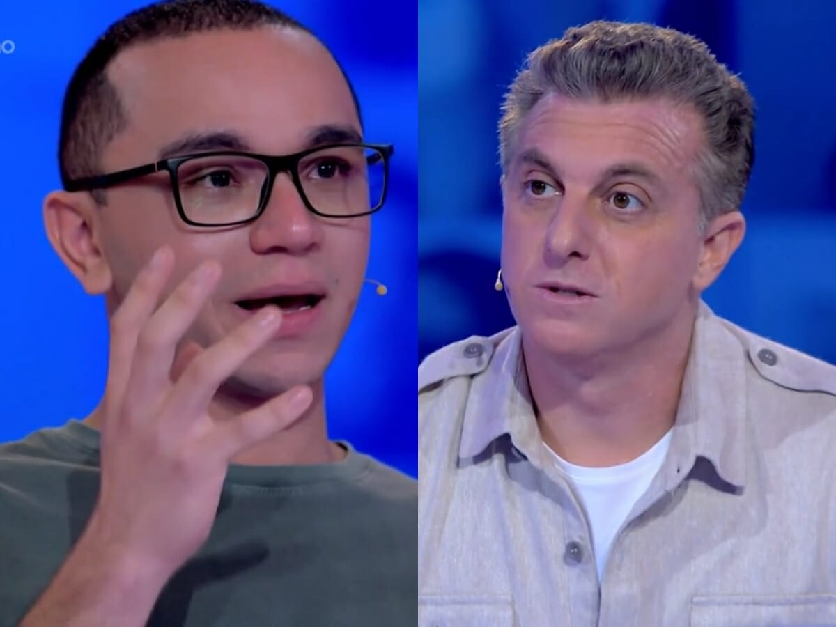 Josevando e Luciano Huck no Domingão com Huck