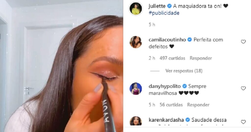 Juliette maquiagem