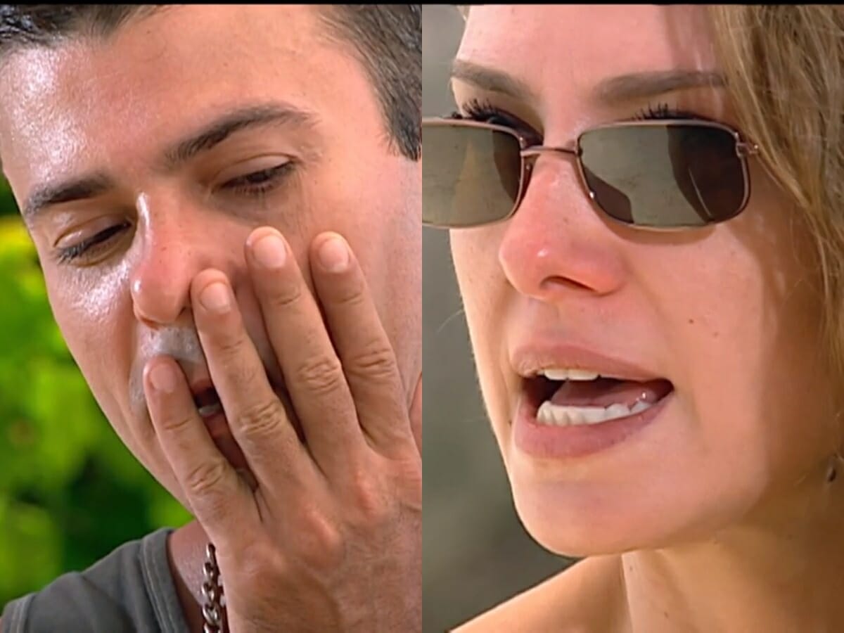 Lopo (Leonardo Vieira) e Clarice (Lavínia Vlasak) de Prova de Amor