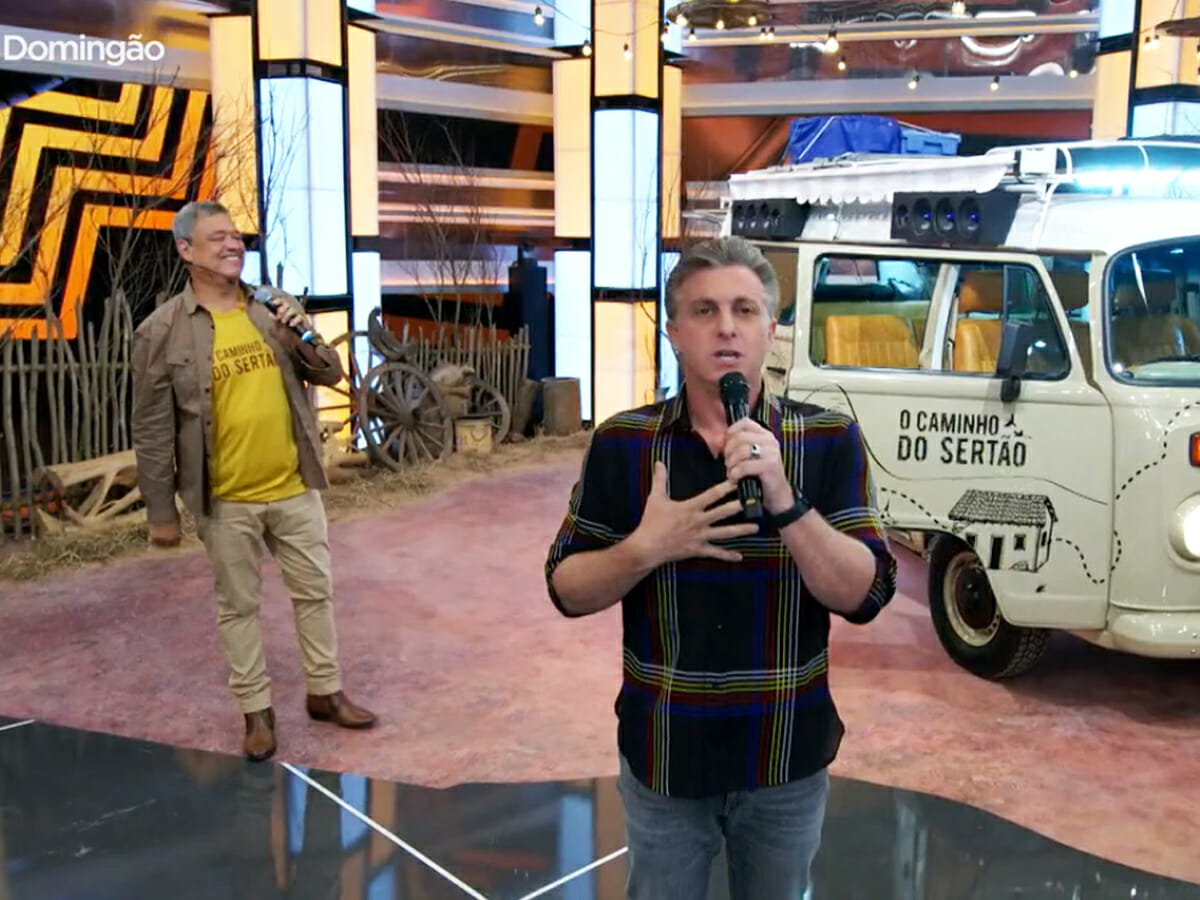 Luciano Huck no Lata Velha
