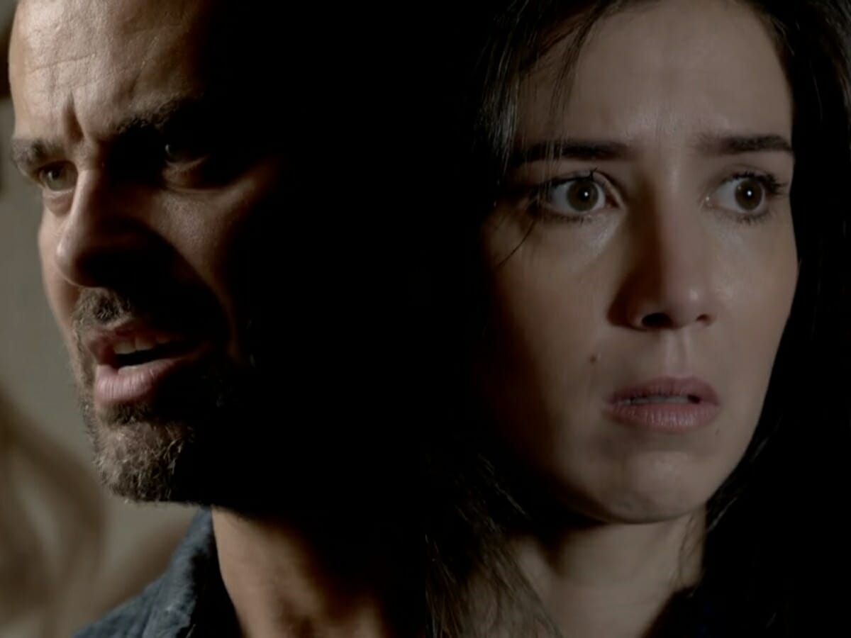 Maurílio (Carmo Dalla Vecchia) e Cora (Marjorie Estiano) de Império