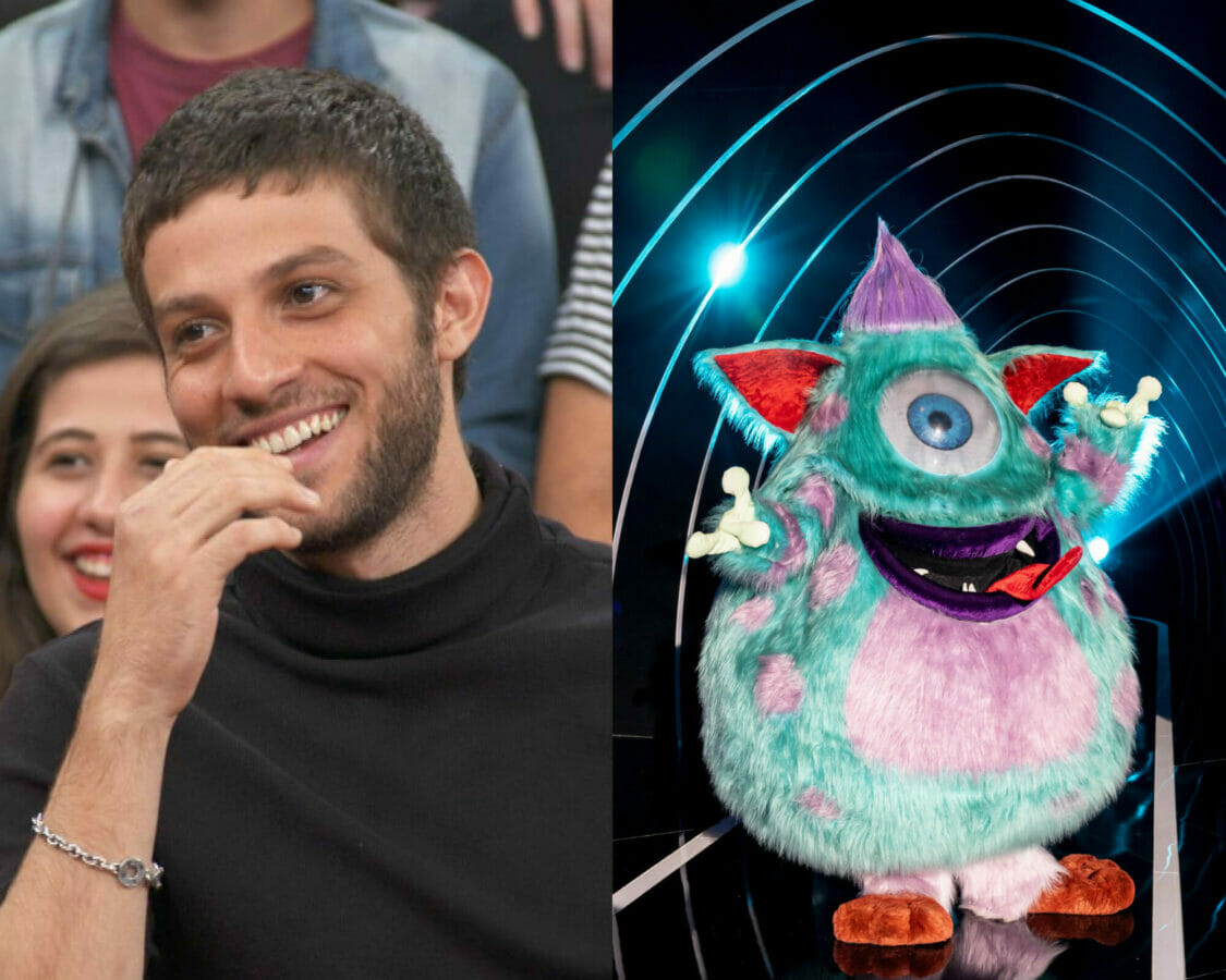 Chay Suede não é o Mostro do The Masked Singer Brasil (Divulgação/TV Globo)