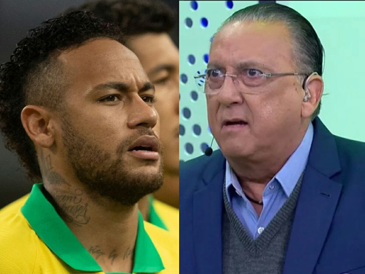 Neymar e Galvão Bueno
