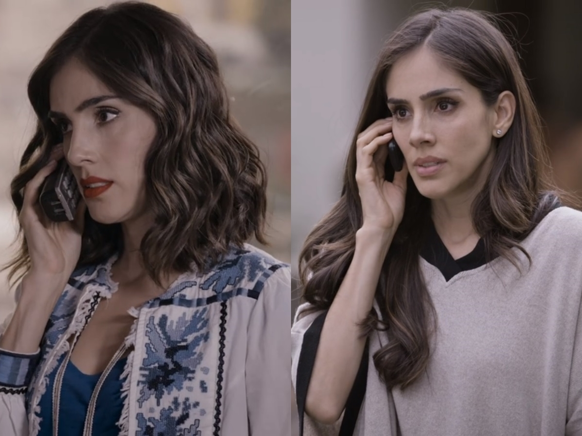 Paola (Sandra Echeverría) e Paulina de A Usurpadora