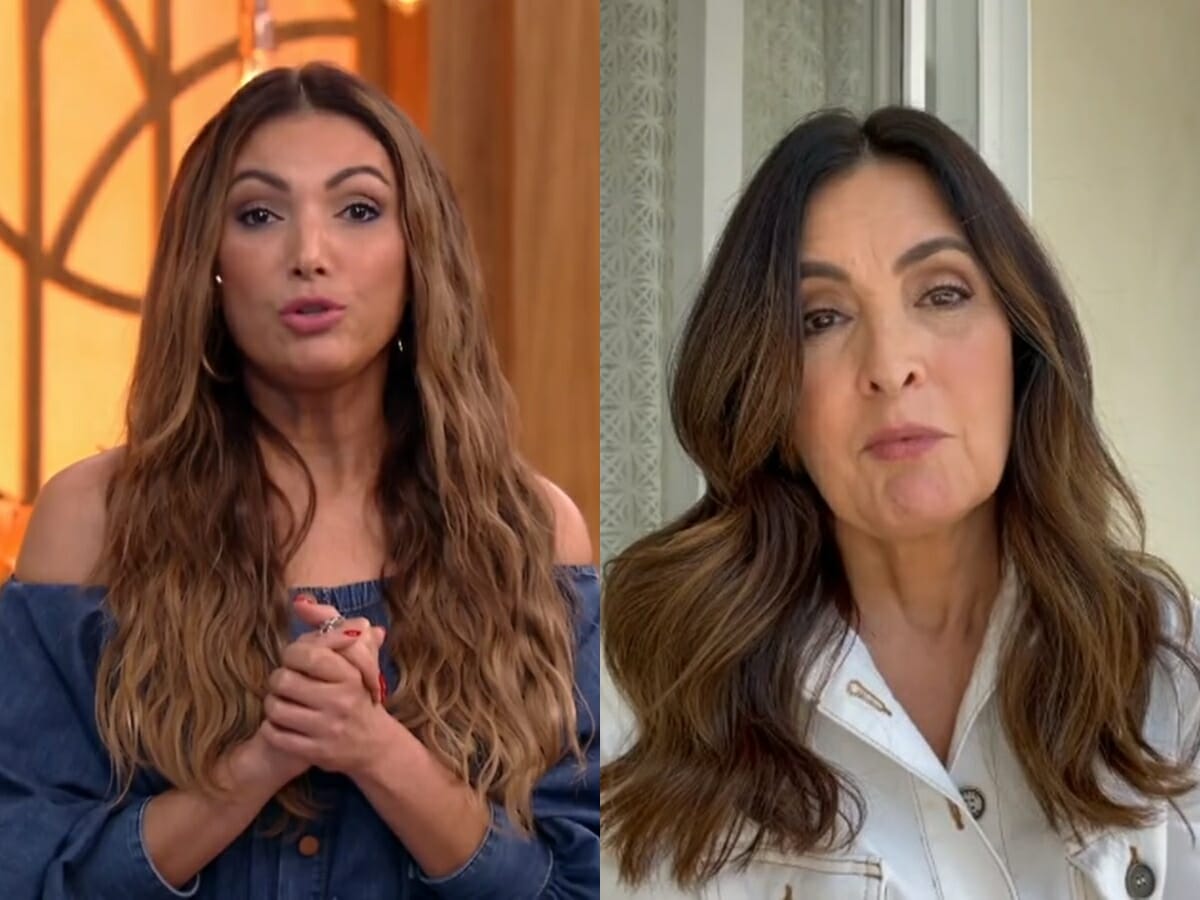 Patrícia Poeta e Fátima Bernardes