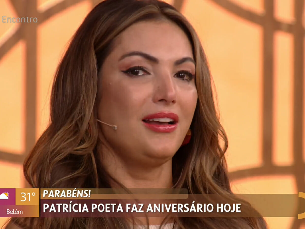 Patrícia Poeta no Encontro