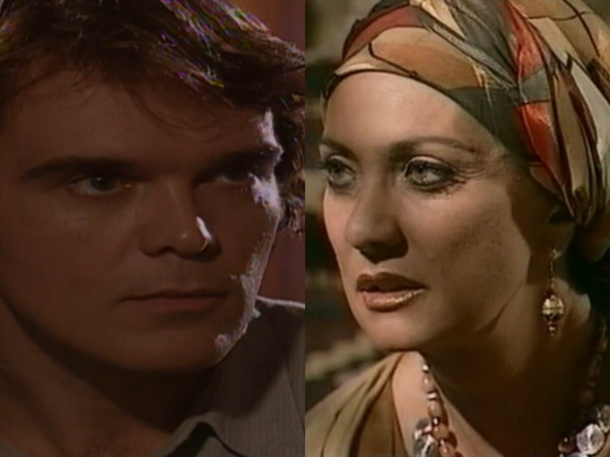 Said (Dalton Vigh) e Nazira (Eliane Giardini) em O Clone (Reprodução)