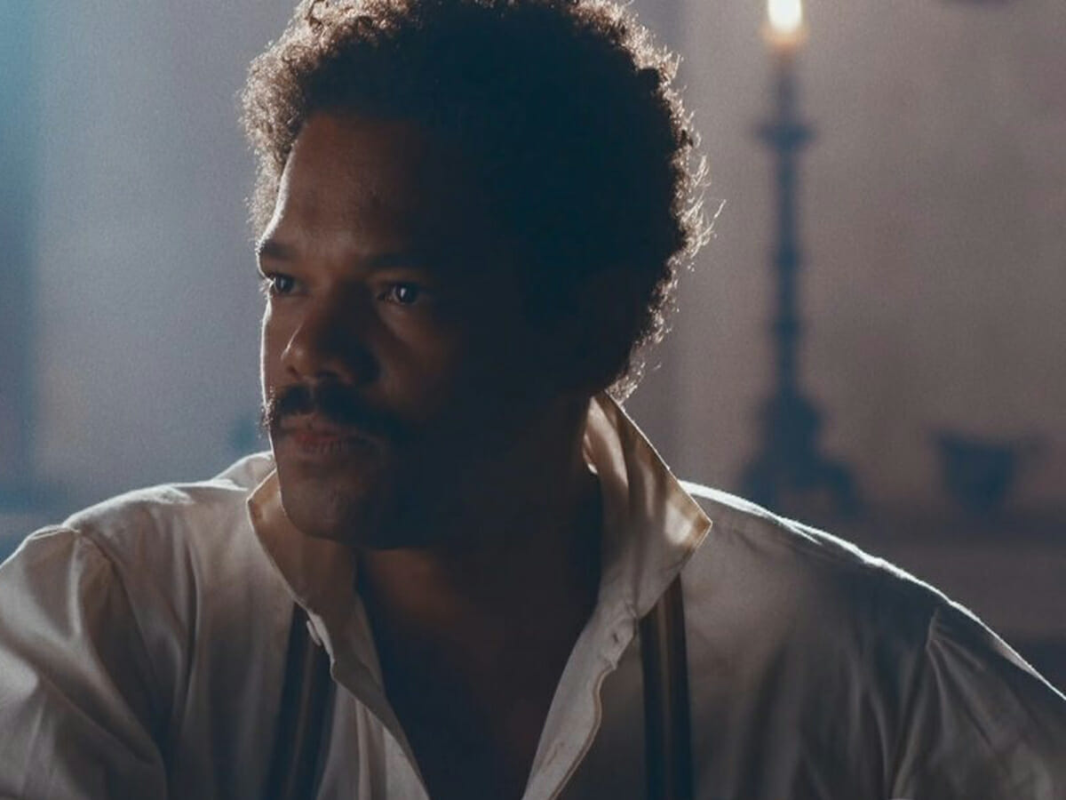 Samuel (Michel Gomes) em Nos Tempos do Imperador