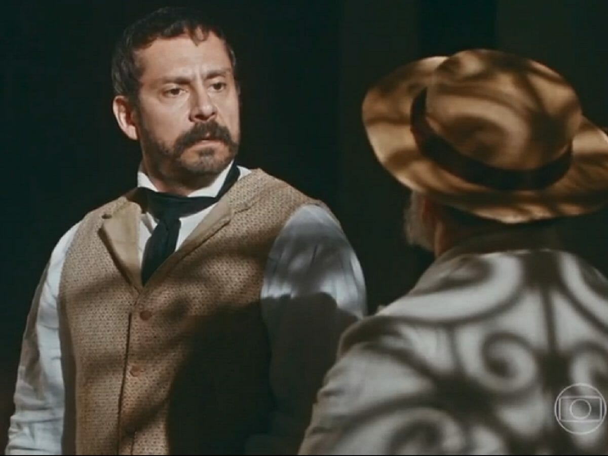 Tonico (Alexandre Nero) e Eudoro (José Dumont) de Nos Tempos do Imperador