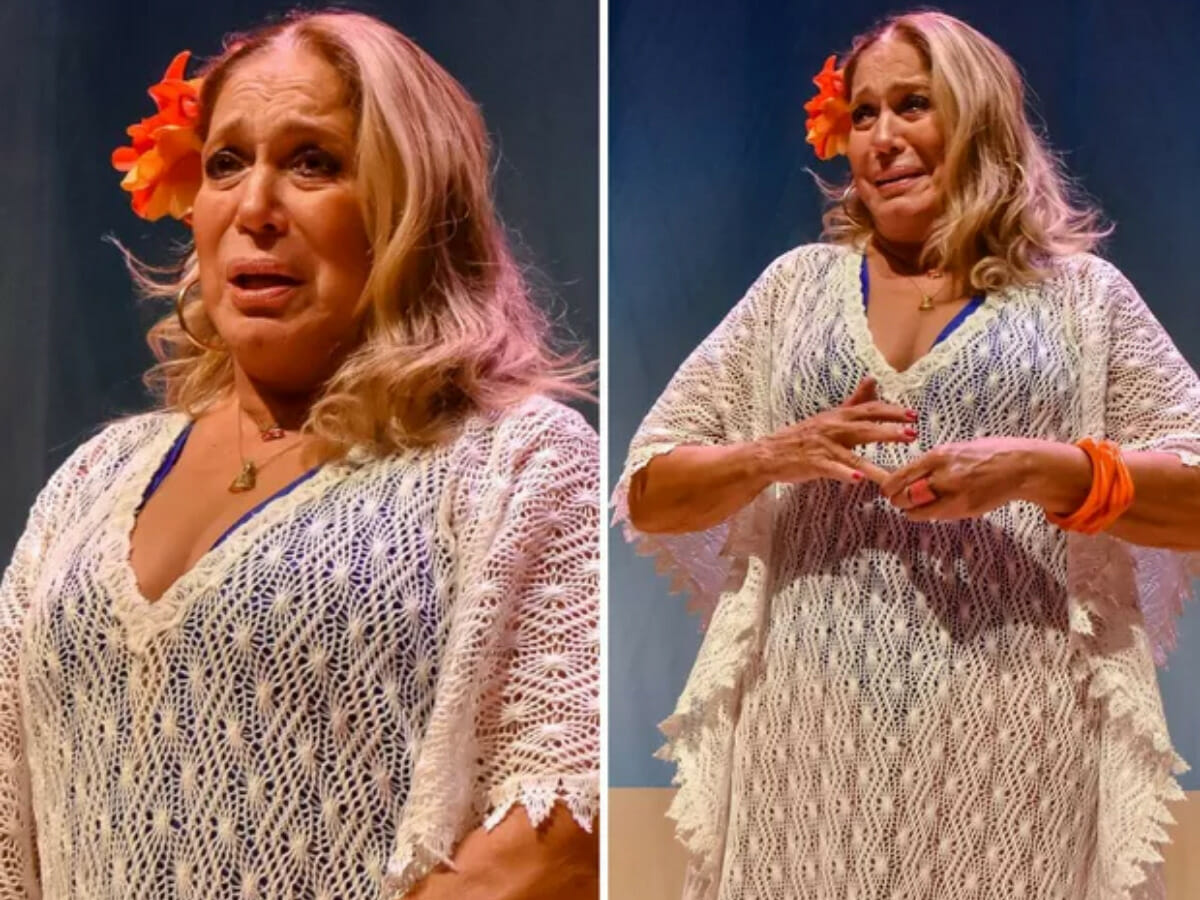Susana Vieira no monólogo 