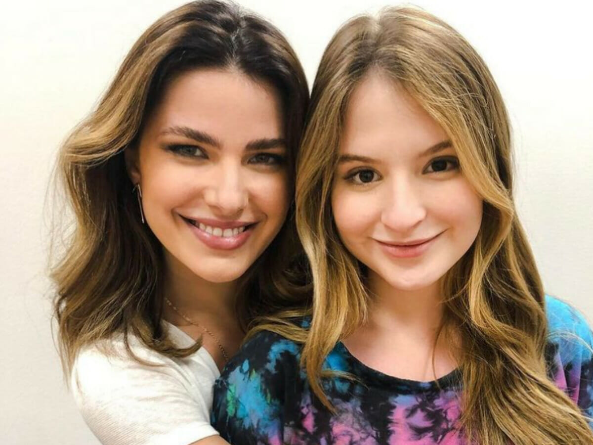 Thaís Melchior e Sophia Valverde estão em Poliana Moça (Reprodução Instagram)