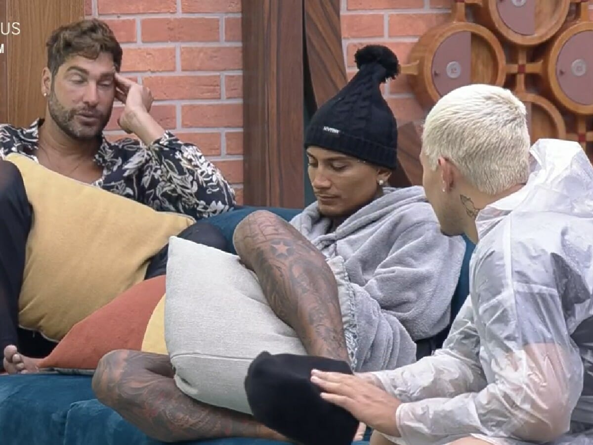 Victor Pecoraro, Dynho Alves e MC Gui em A Fazenda 13