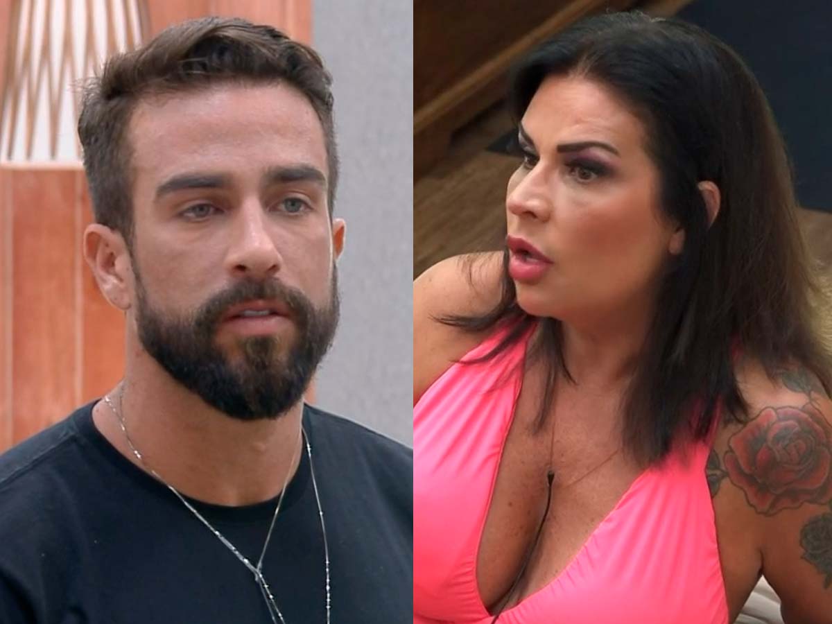 Erasmo Viana e Solange Gomes discutem em A Fazenda 13