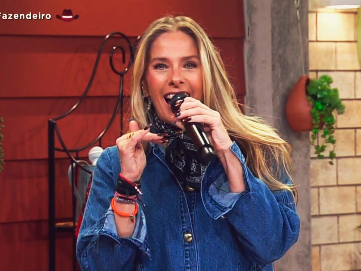Adriane Galisteu apresenta A Fazenda 13