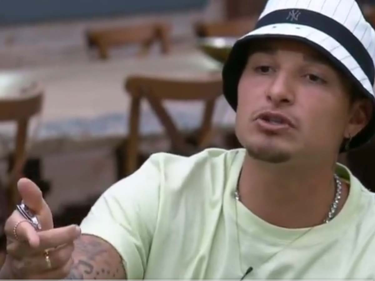 MC Gui se irrita com Bil Araújo em A Fazenda 13