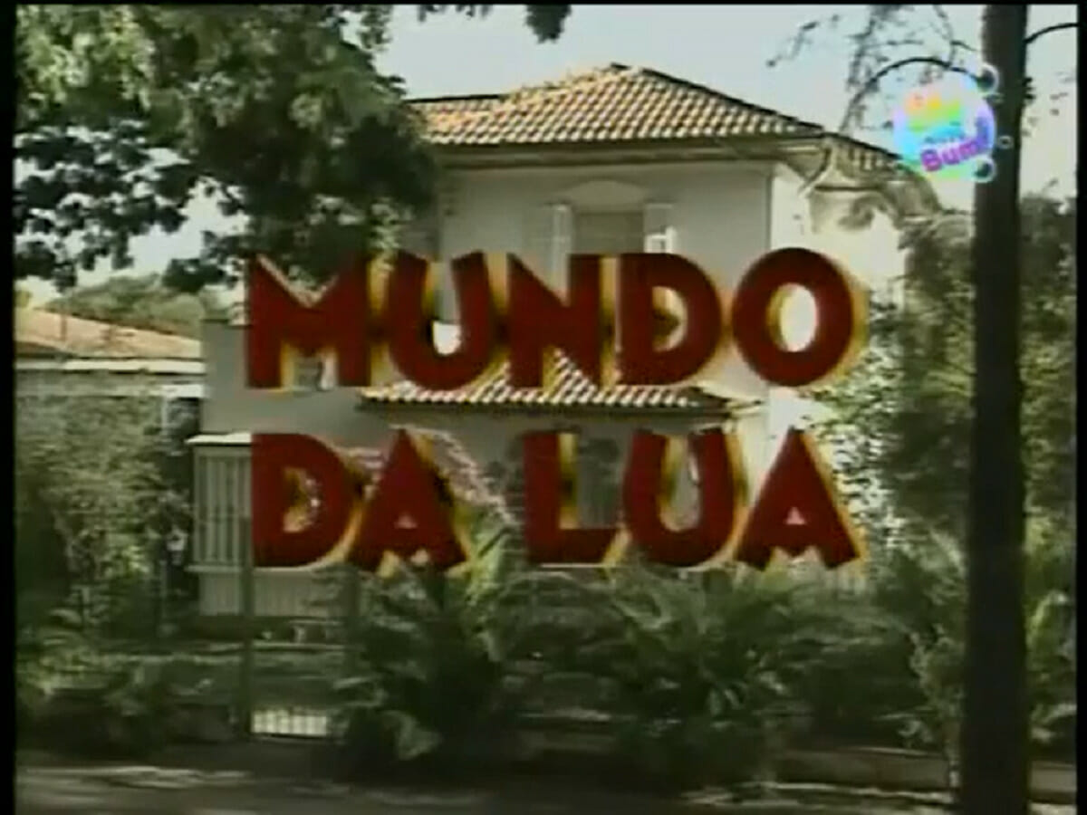 Logotipo da série Mundo da Lua, de 1991