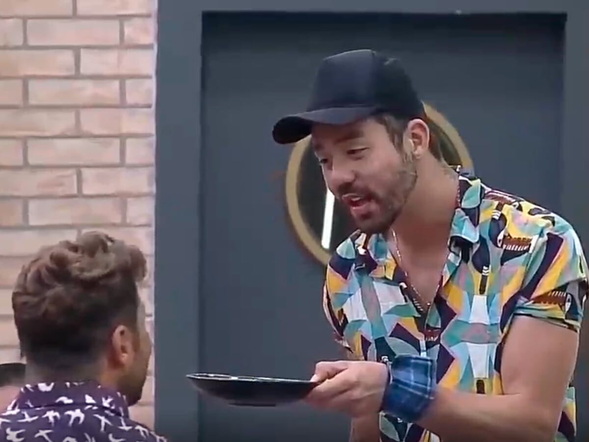 Victor Pecoraro e Rico Melquiades em A Fazenda 13