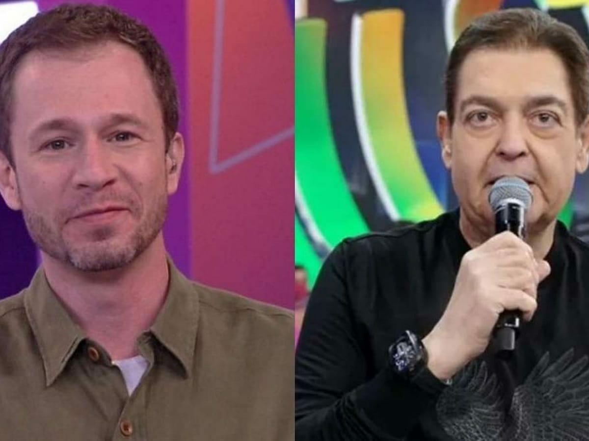 tiago leifert e fausto silva