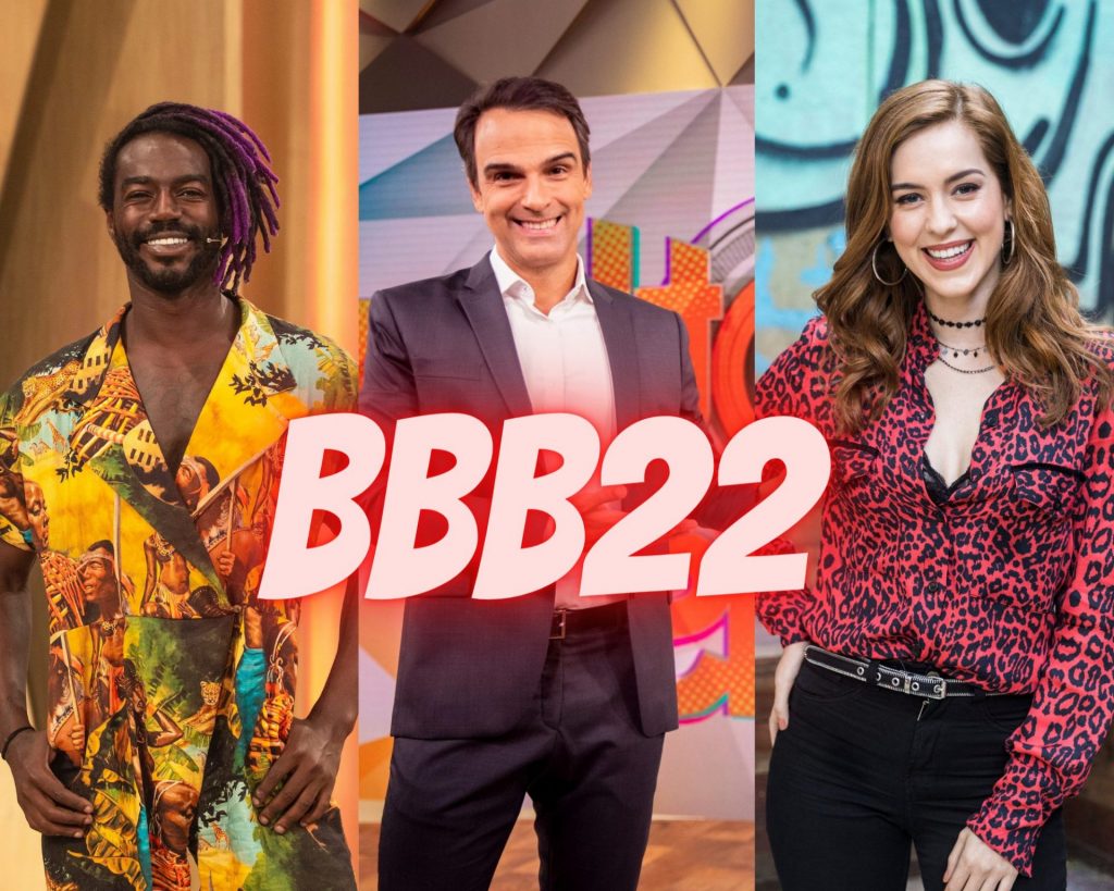 Jonathan Azevedo,Tadeu Schmidt e Sophia Abrah&atilde;o (Divulga&ccedil;&atilde;o/TV Globo)
