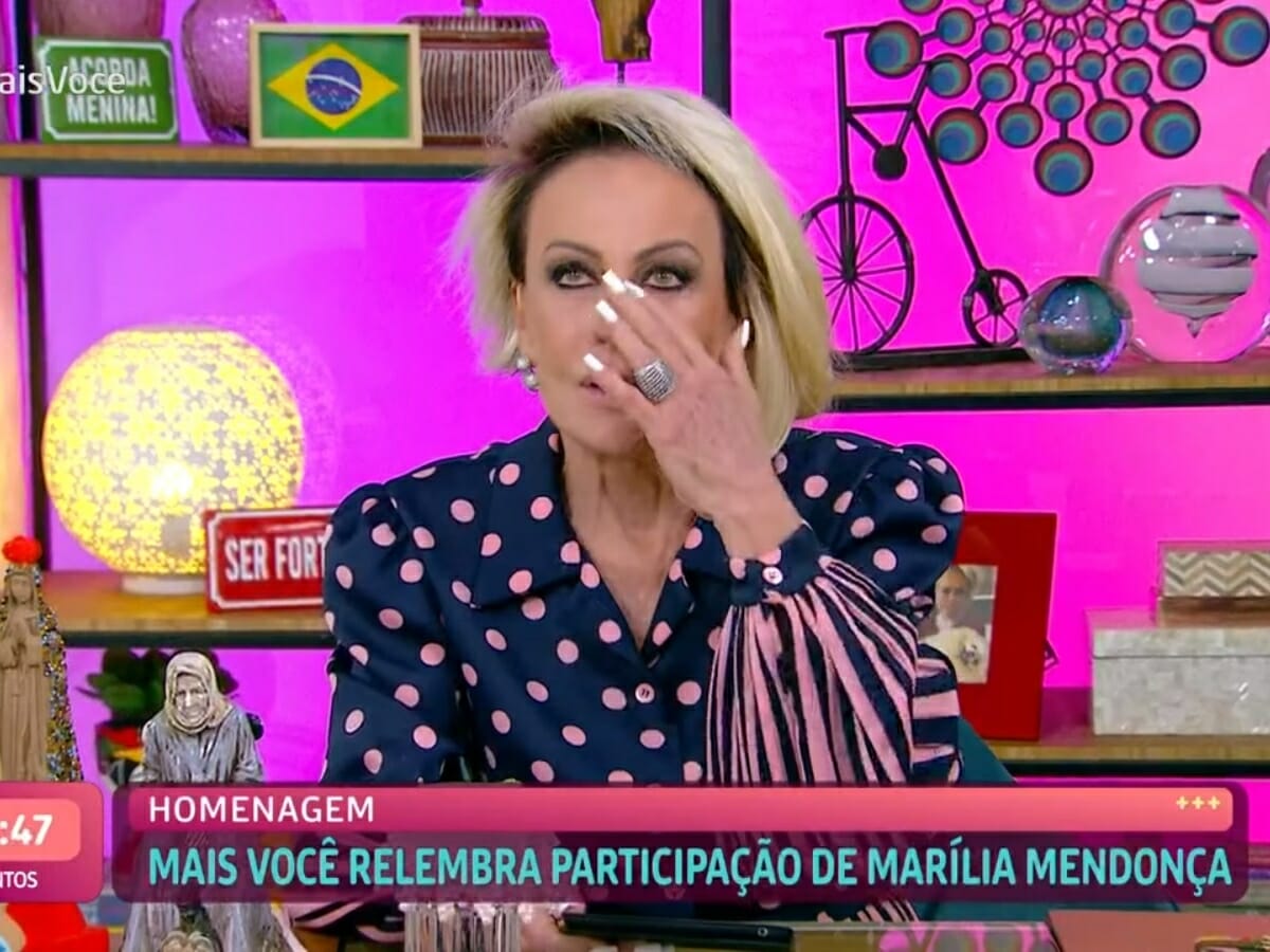 Ana Maria Braga no Mais Você