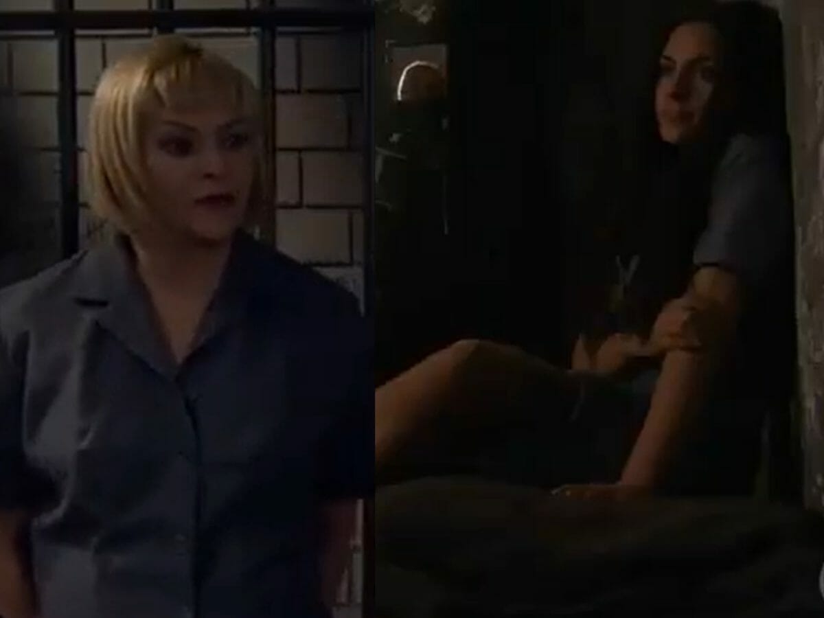 Carola (Rocío Banquells) e Maricruz (Ana Brenda Contreras) em Coração Indomável (Reprodução)