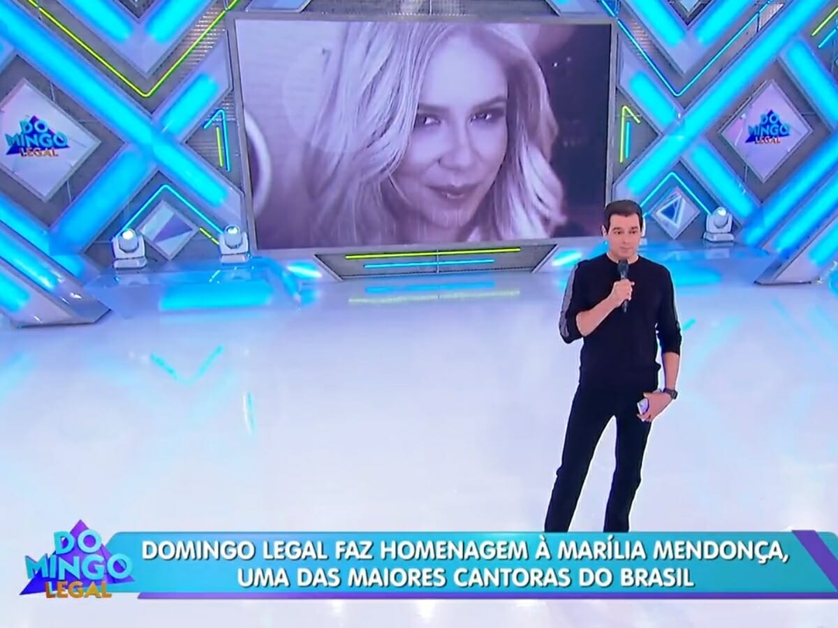 Celso Portiolli no Domingo Legal especial sobre Marília Mendonça