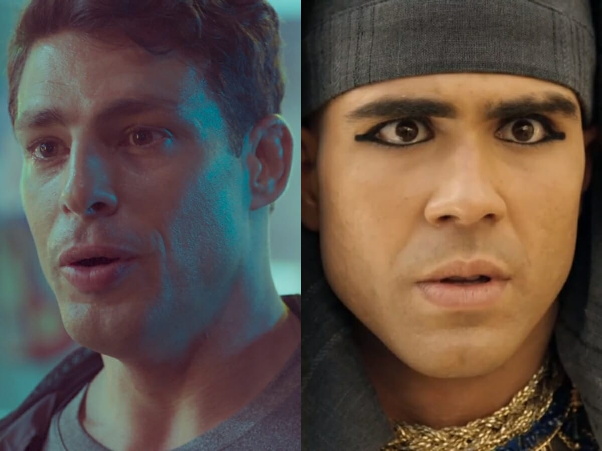Christian (Cauã Reymond) de Um Lugar ao Sol e José (Juliano Laham) de Gênesis