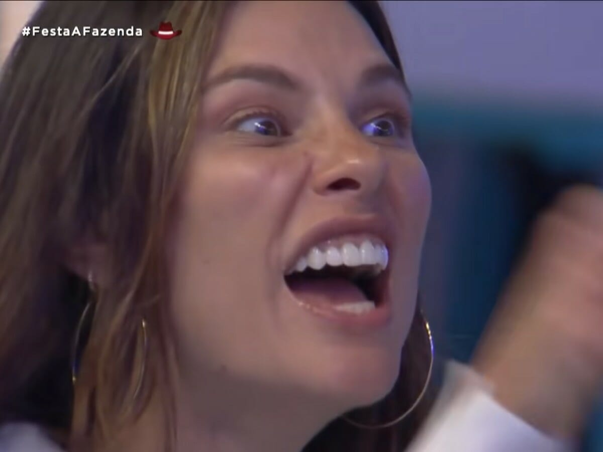 Dayane Mello em A Fazenda 13 (Reprodução/PlayPlus)