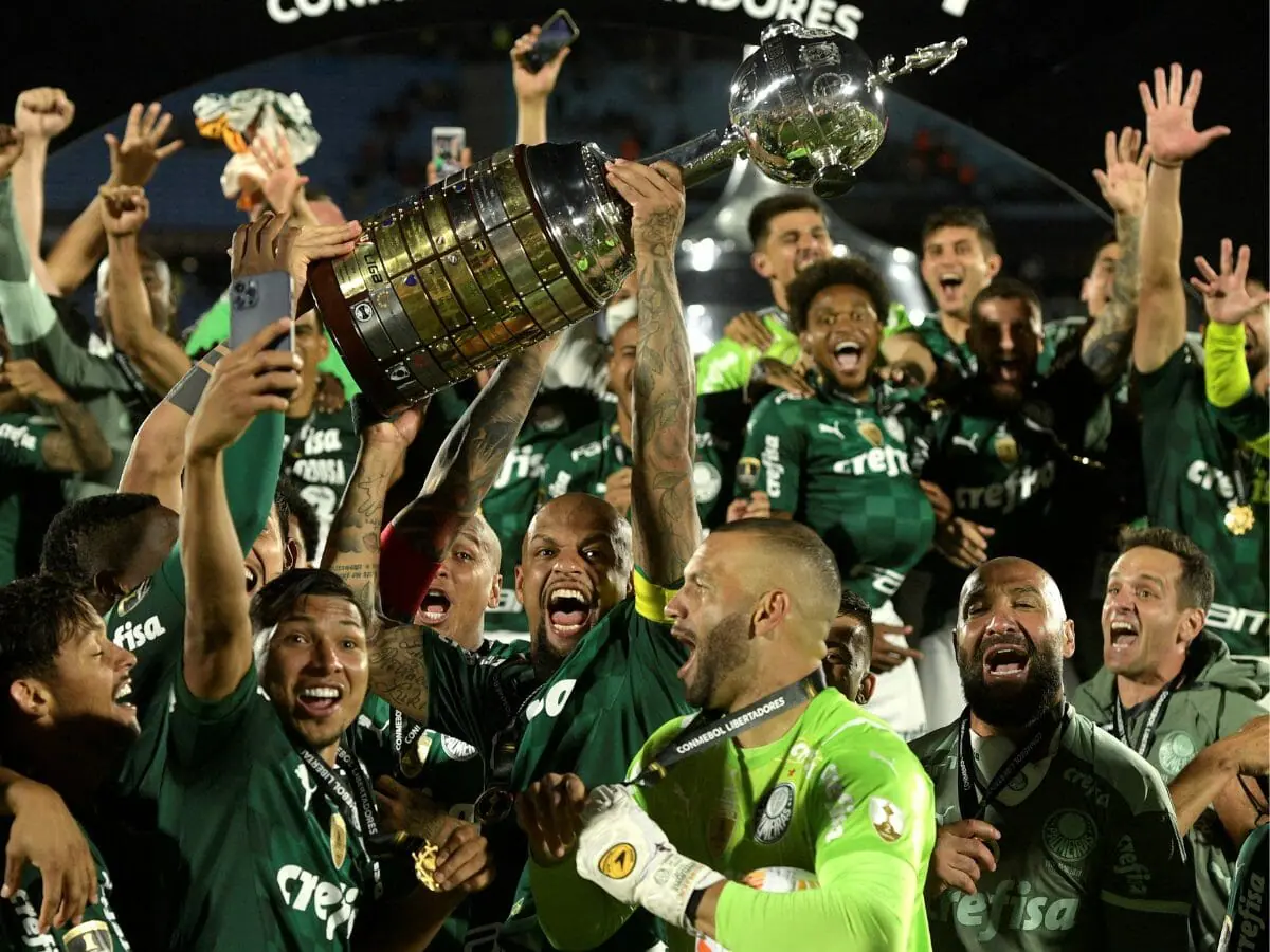 Palmeiras é o campeão da Libertadores 2021 (Reprodução)