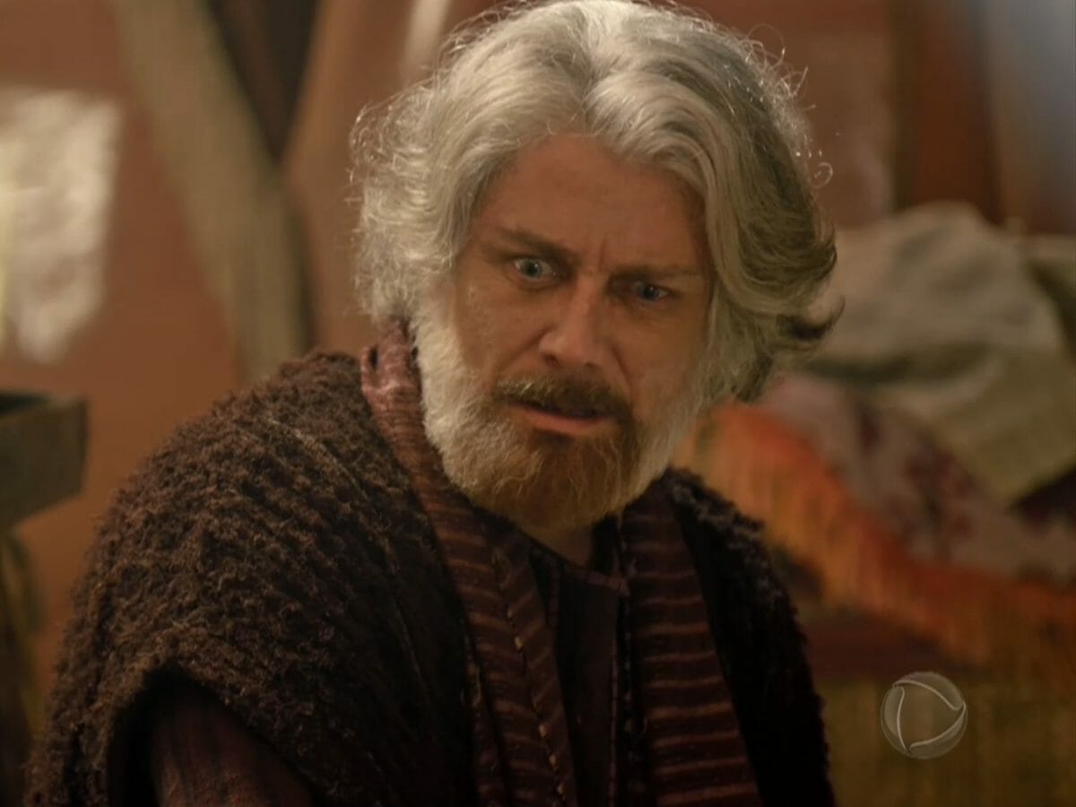 Judá/Israel (Petrônio Gontijo) em Gênesis (Reprodução/Record TV)
