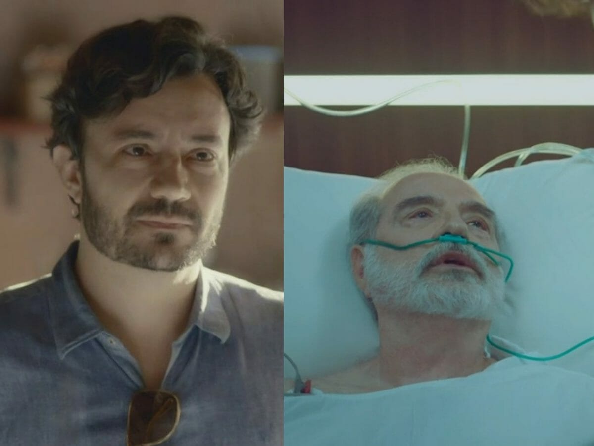 Rafael Primot e Genézio de Barros viveram José Renato em Um Lugar ao Sol (Reprodução/Globo)