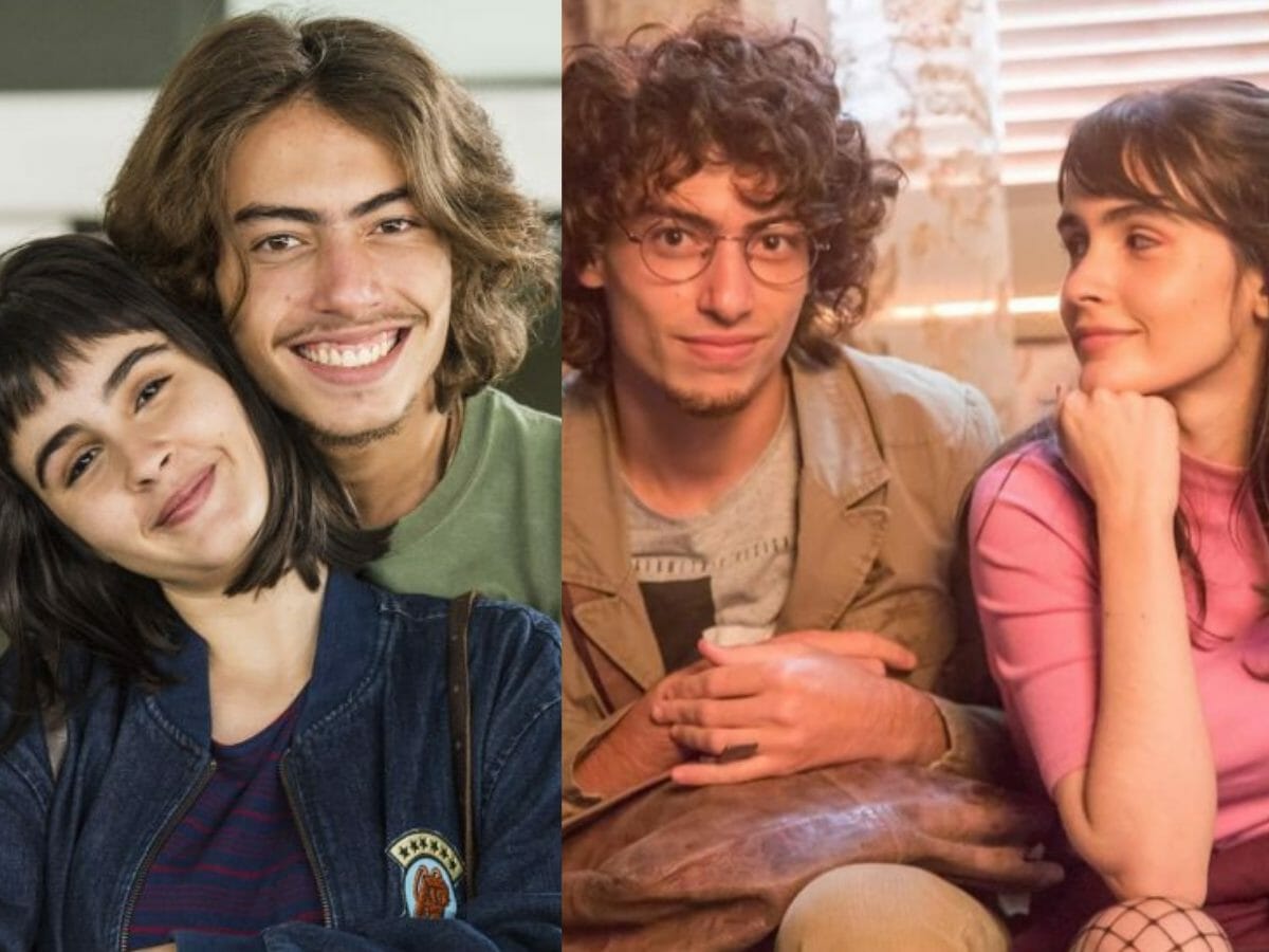 Valentina Herszage e Jaffar Bambirra em Pega Pega e Quanto Mais Vida, Melhor! (Reprodução/Globo)