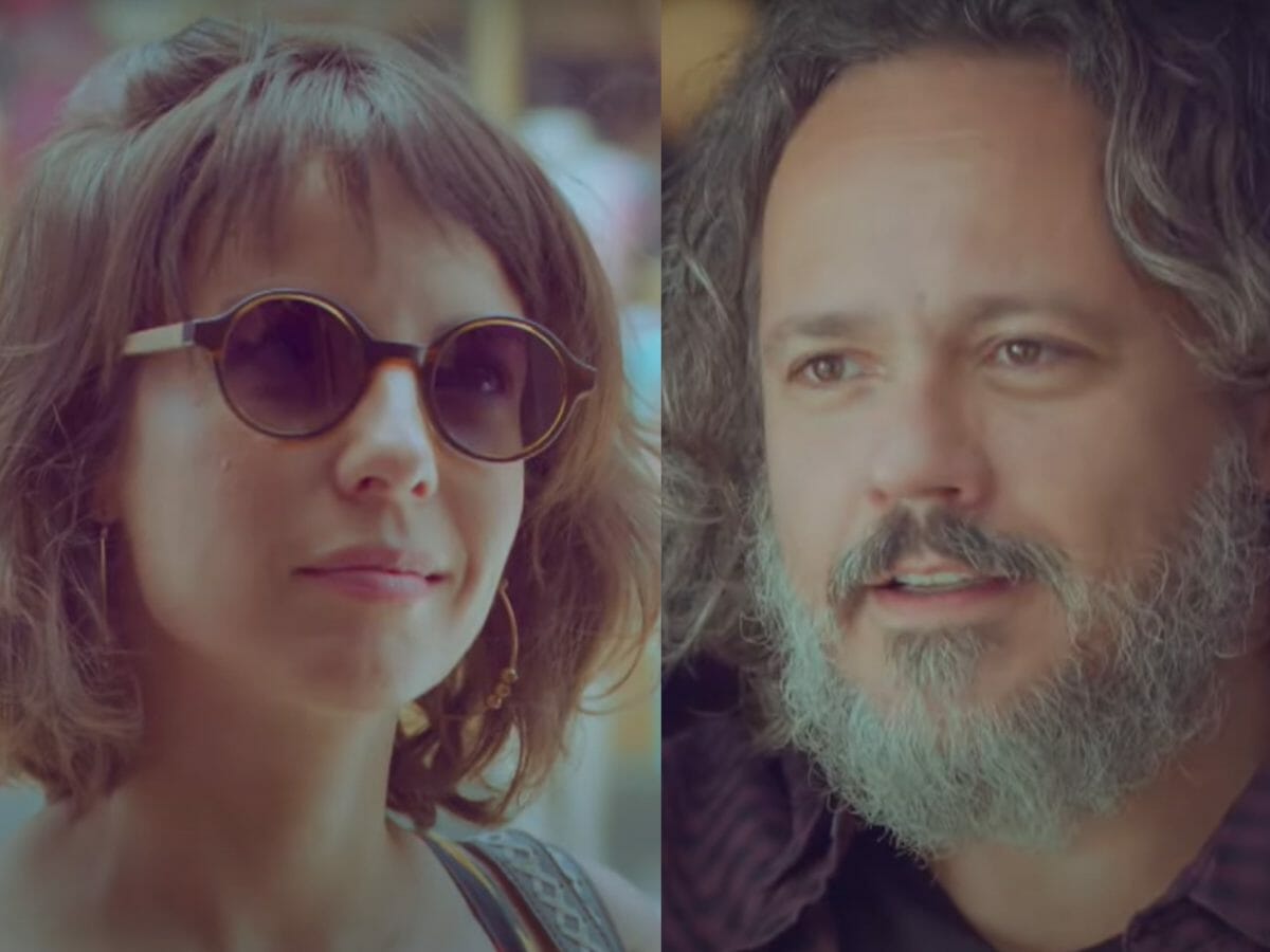 Lara (Andréia Horta) e Mateus (Danton Mello) em Um Lugar ao Sol (Reprodução/Globo)