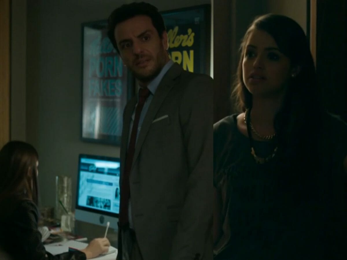 Alex (Rodrigo Lombardi) e Giovanna (Agatha Moreira) em Verdades Secretas (Reprodução/Globo)