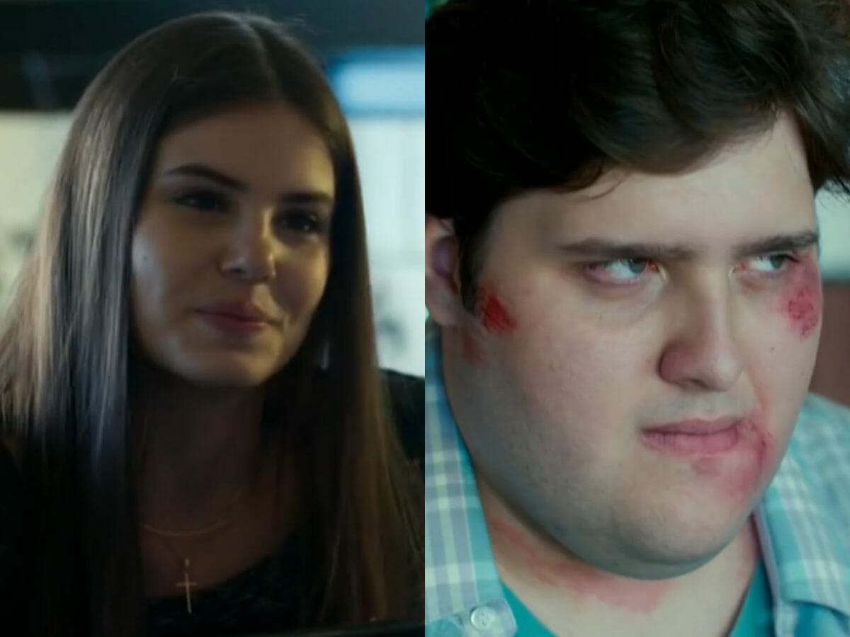 Angel (Camila Queiroz) e Eziel (Felipe Hintze) em Verdades Secretas (Reprodução/Globo)