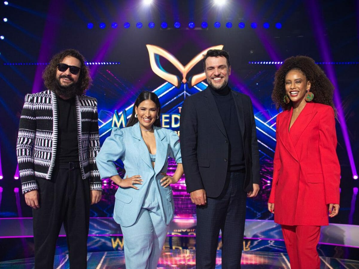 Jurados do The Masked Singer Brasil (Reprodução/Globo)