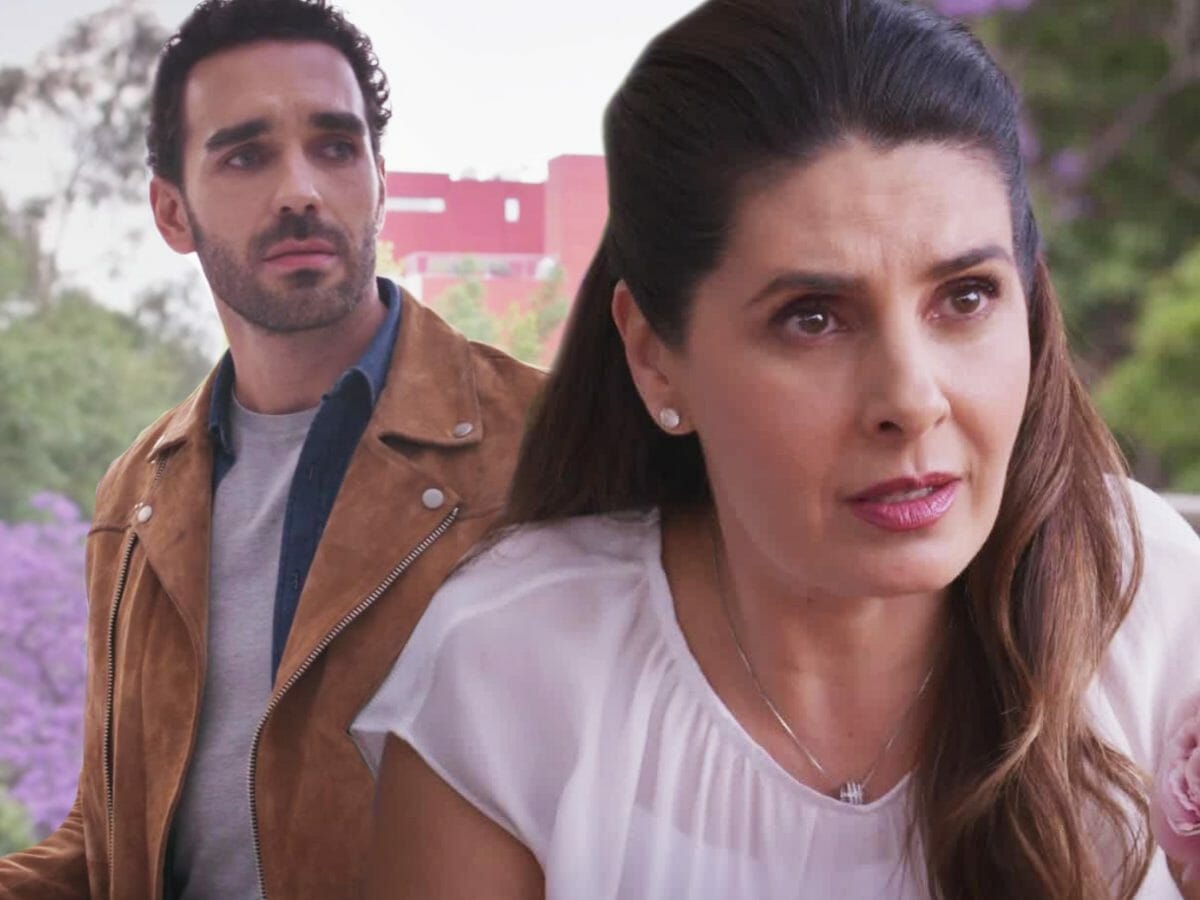 Protagonistas da novela Se Nos Deixam (Reprodução/Univision)