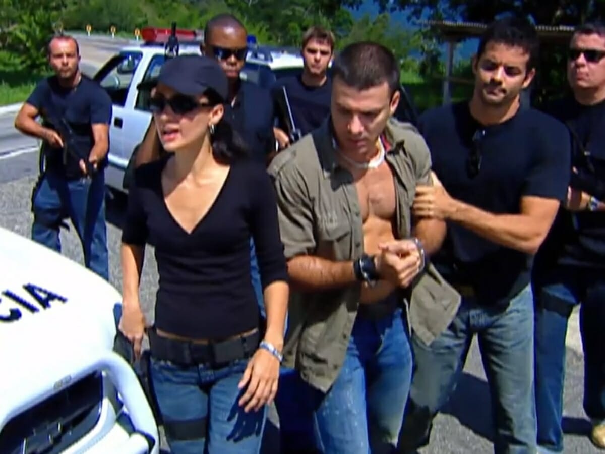 Diana (Patrícia França), Lopo (Leonardo Vieira) e Júlio (Jorge Pontual) de Prova de Amor