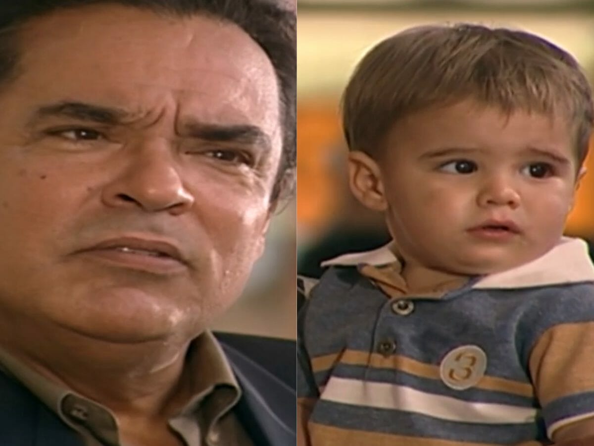 Edvaldo (Roberto Bonfim) e Léo em O Clone (Reprodução)