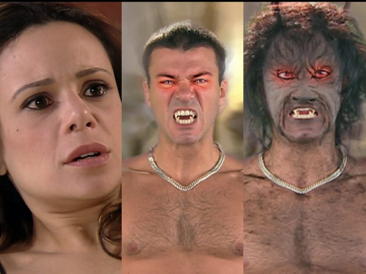 Elza (Vanessa Gerbelli) e Lopo (Leonardo Vieira) de Prova de Amor
