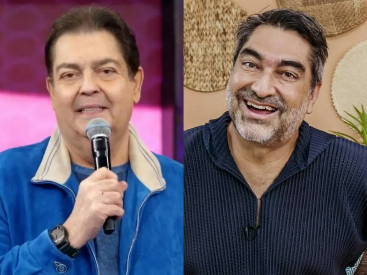 Faustão e Zeca Camargo são contratados da Band (Divulgação)