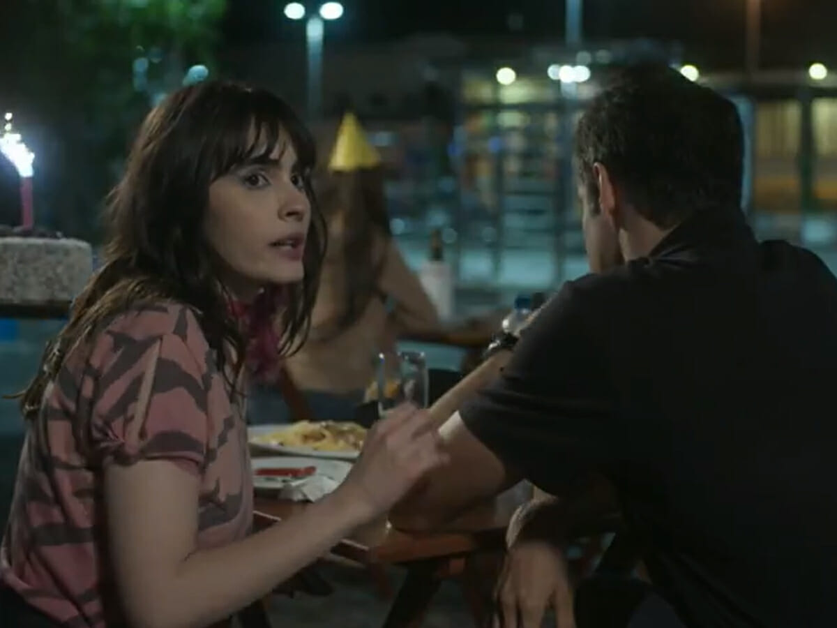 Flávia (Valentina Herszage) e Guilherme (Mateus Solano) em Quanto Mais Vida, Melhor!