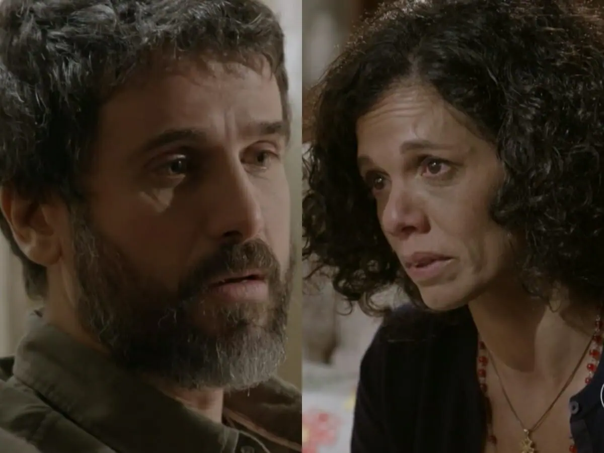 Gael (Eriberto Leão) e Quitéria (Ana Paula Bouzas) de Malhação Sonhos