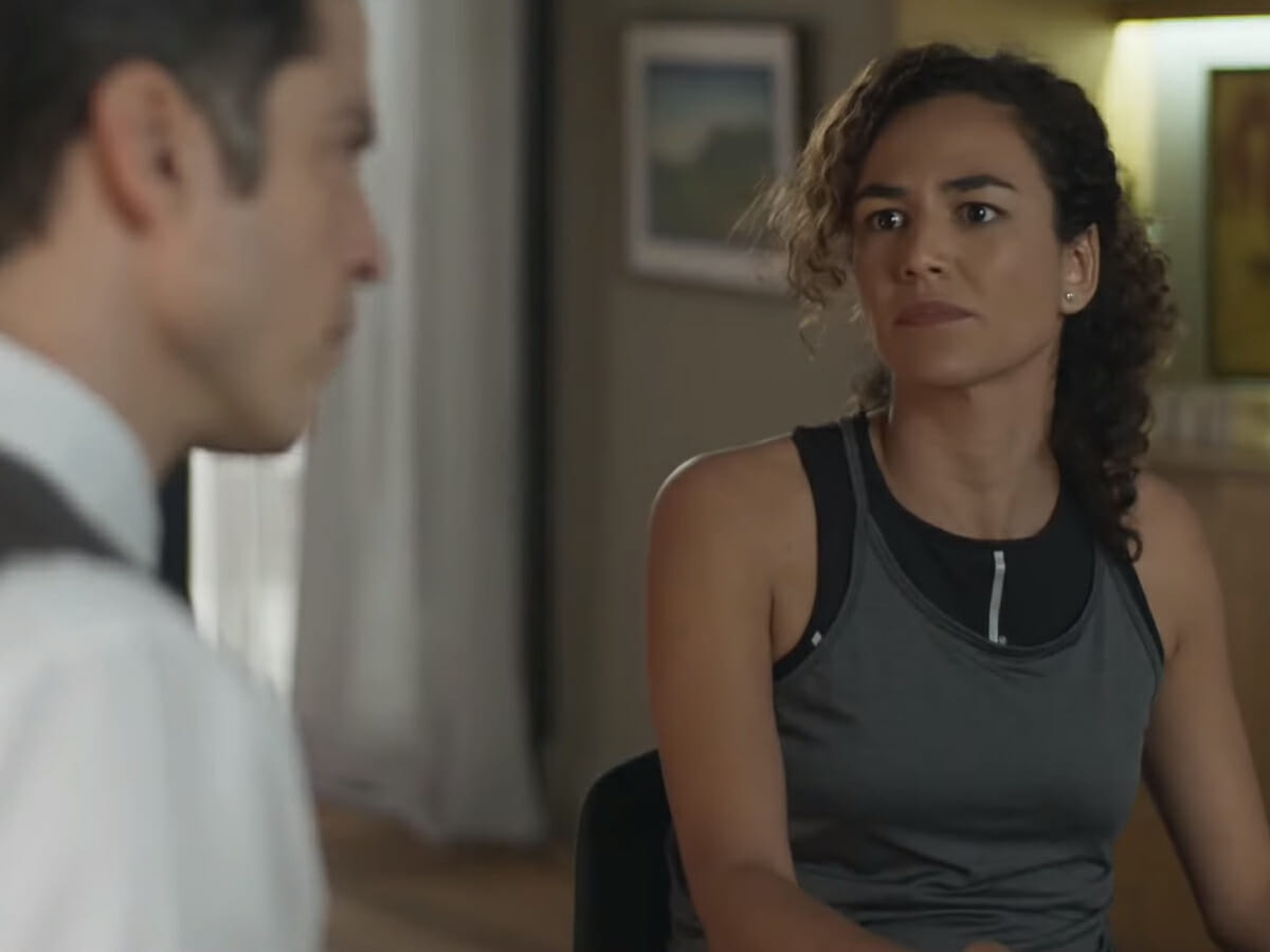 Guilherme (Mateus Solano) e Rose (Bárbara Colen) em Quanto Mais Vida, Melhor!
