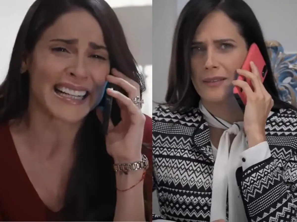Helena (Eva Cedeño) e Irene (Camila Selser) em Te Dou a Vida (Reprodução)