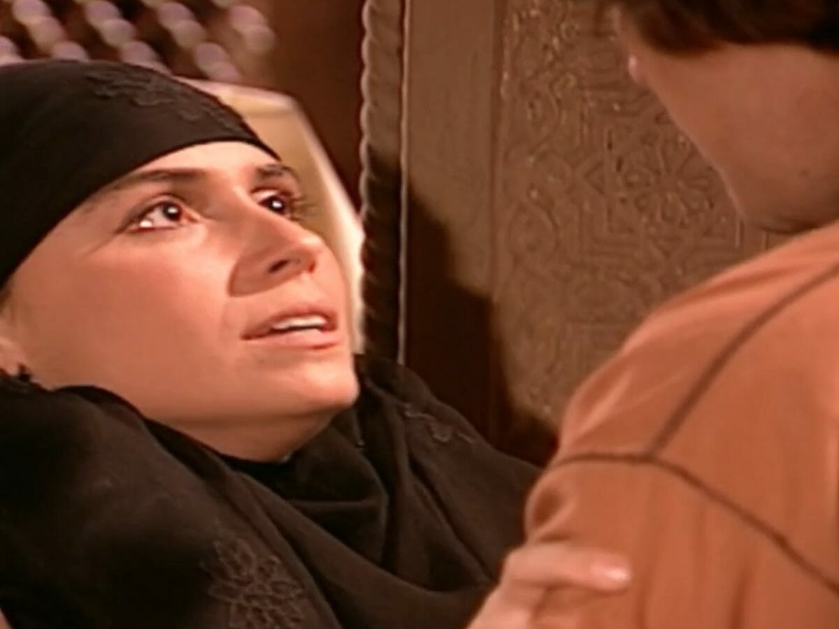 Jade (Giovanna Antonelli) e Said (Dalton Vigh) em O Clone (Reprodução)